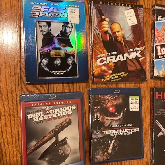 Set of 9 brand new sealed DVD’s and Blue Rays- great movies! - Picture 2 of 5
